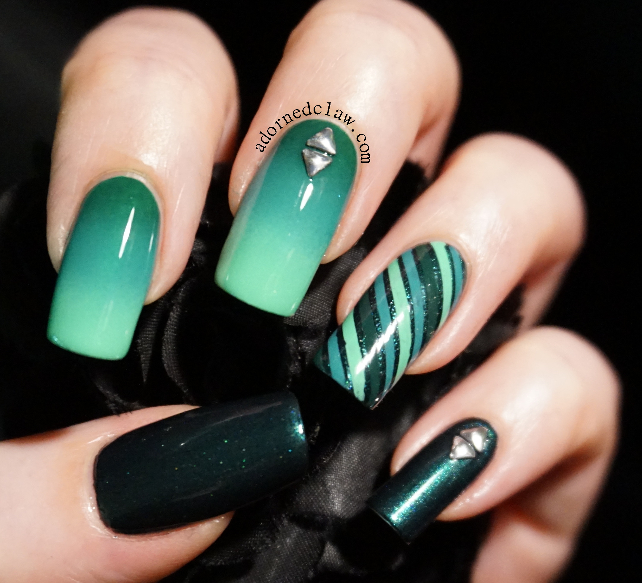 Teal Nail Designs
 Gra nt