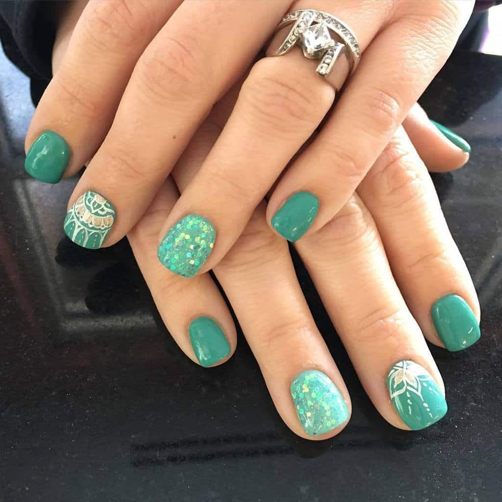 Teal Nail Designs
 31 Teal Nail Designs You ll Fall In Love With 2020