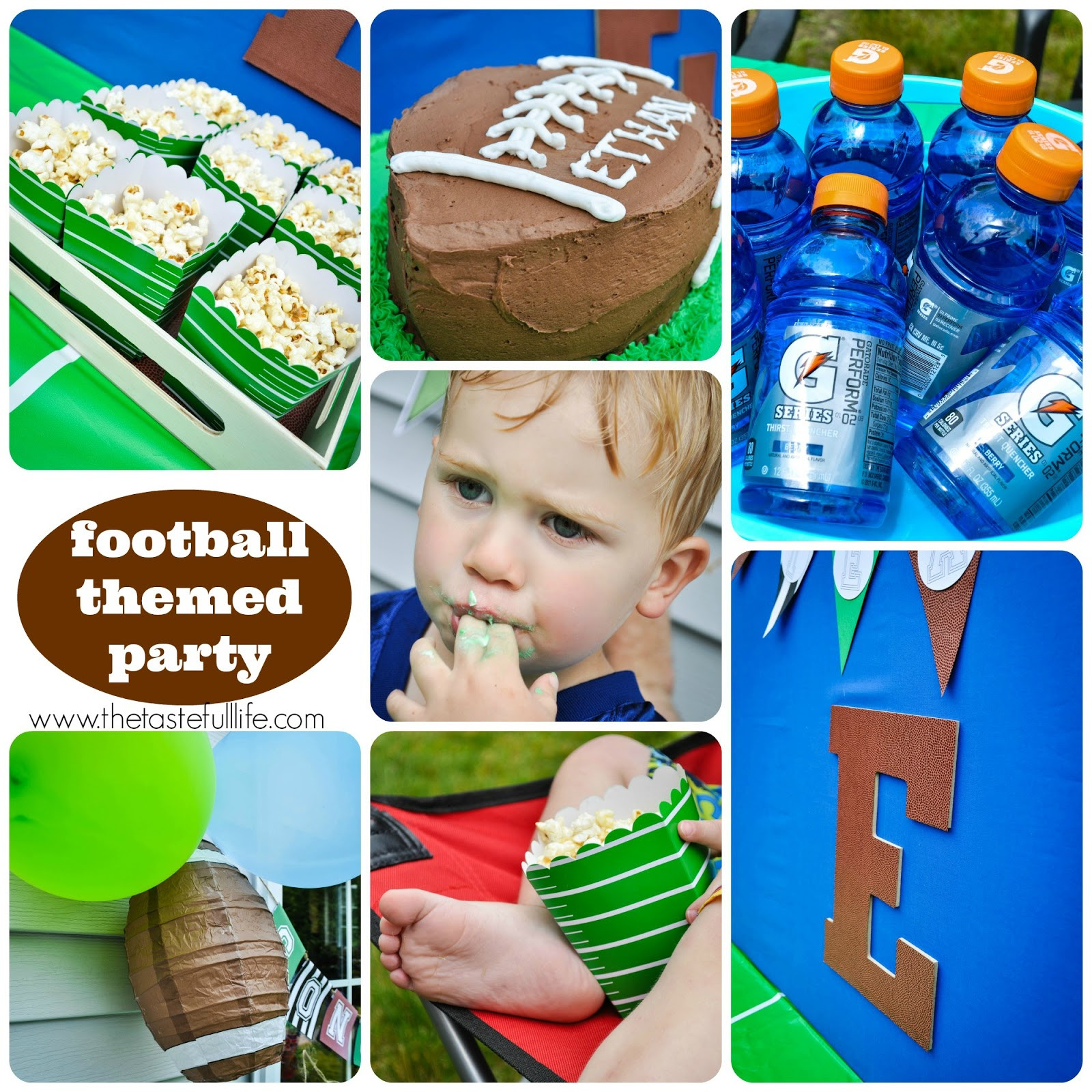 Team Party Ideas
 Team E Football Themed Birthday Party Sneak Peek