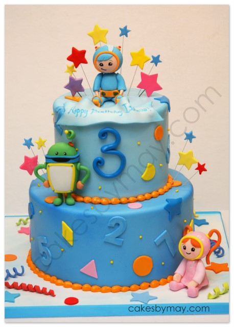 Team Umizoomi Birthday Cake
 Cakes by Maylene Team Umizoomi Birthday Cake