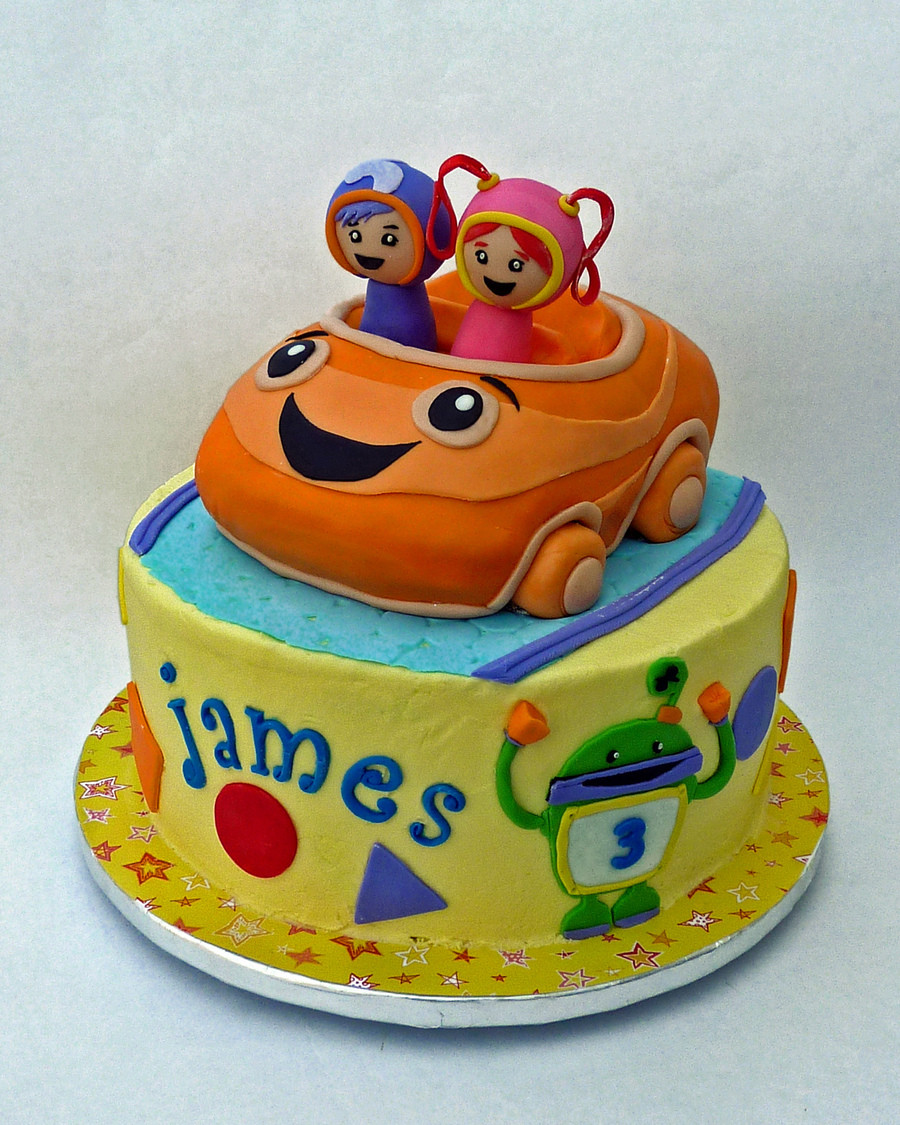 Team Umizoomi Birthday Cake
 Team Umizoomi CakeCentral