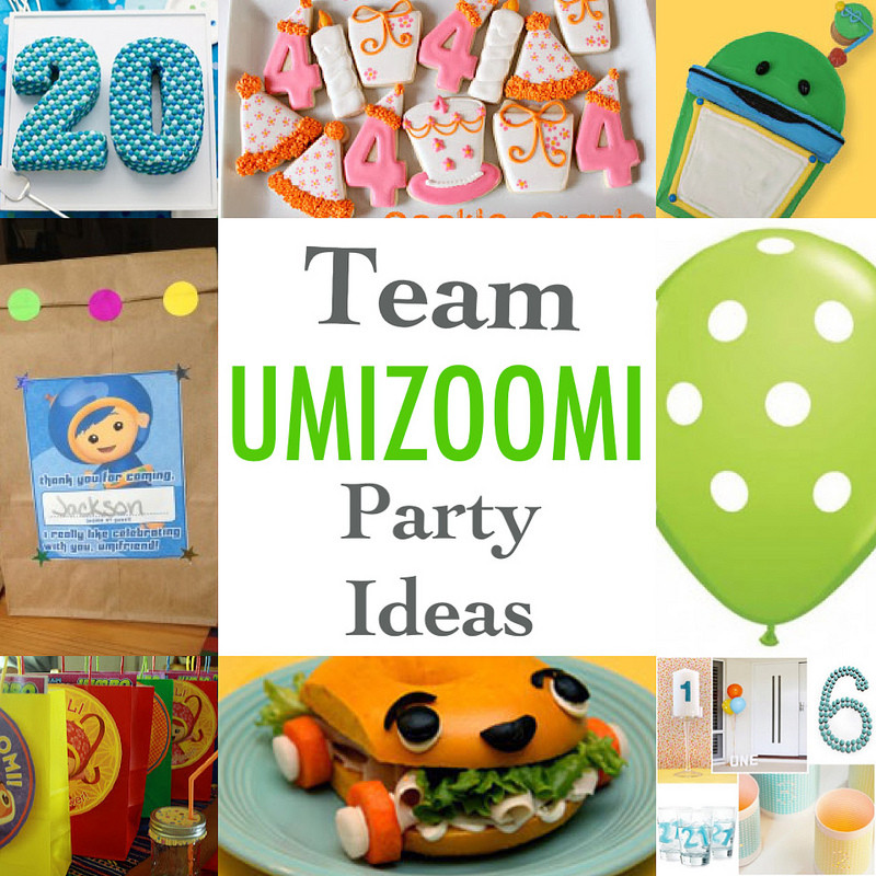 Team Umizoomi Birthday Party Decorations
 HOUSE OF PAINT Team Umizoomi Party Ideas