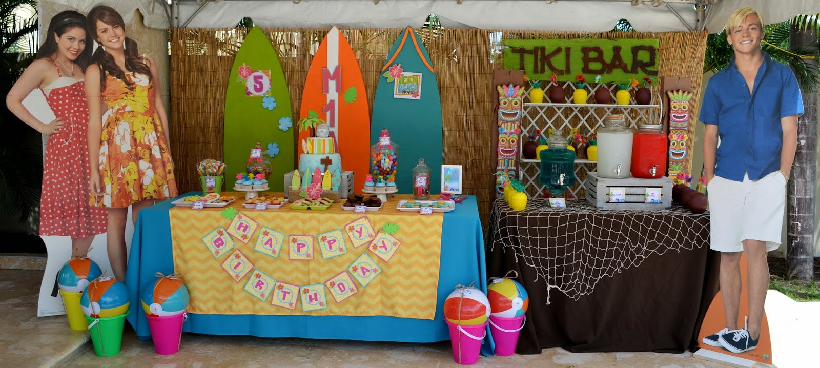 Teen Beach Movie Birthday Party
 Partylicious Events PR Teen Beach Movie Pool Party