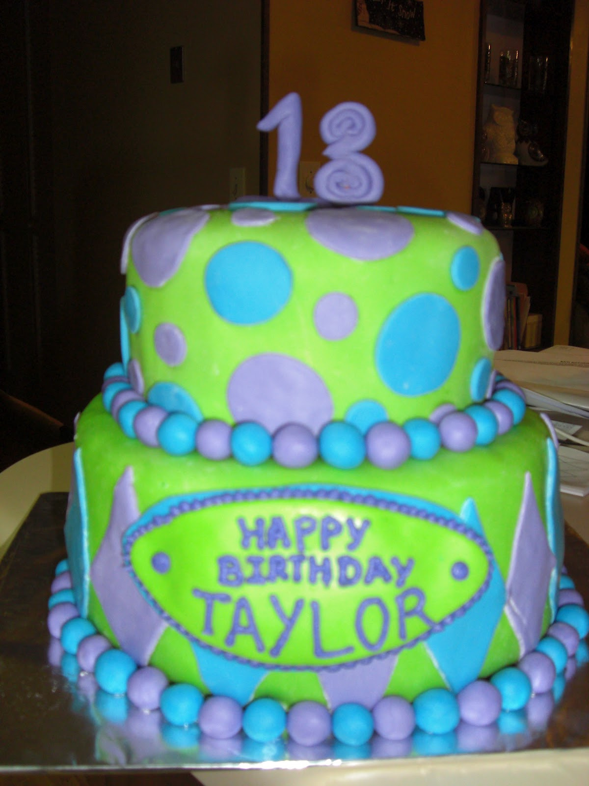 Teen Birthday Cake
 Sarah Jones Cakes Birthday Cakes