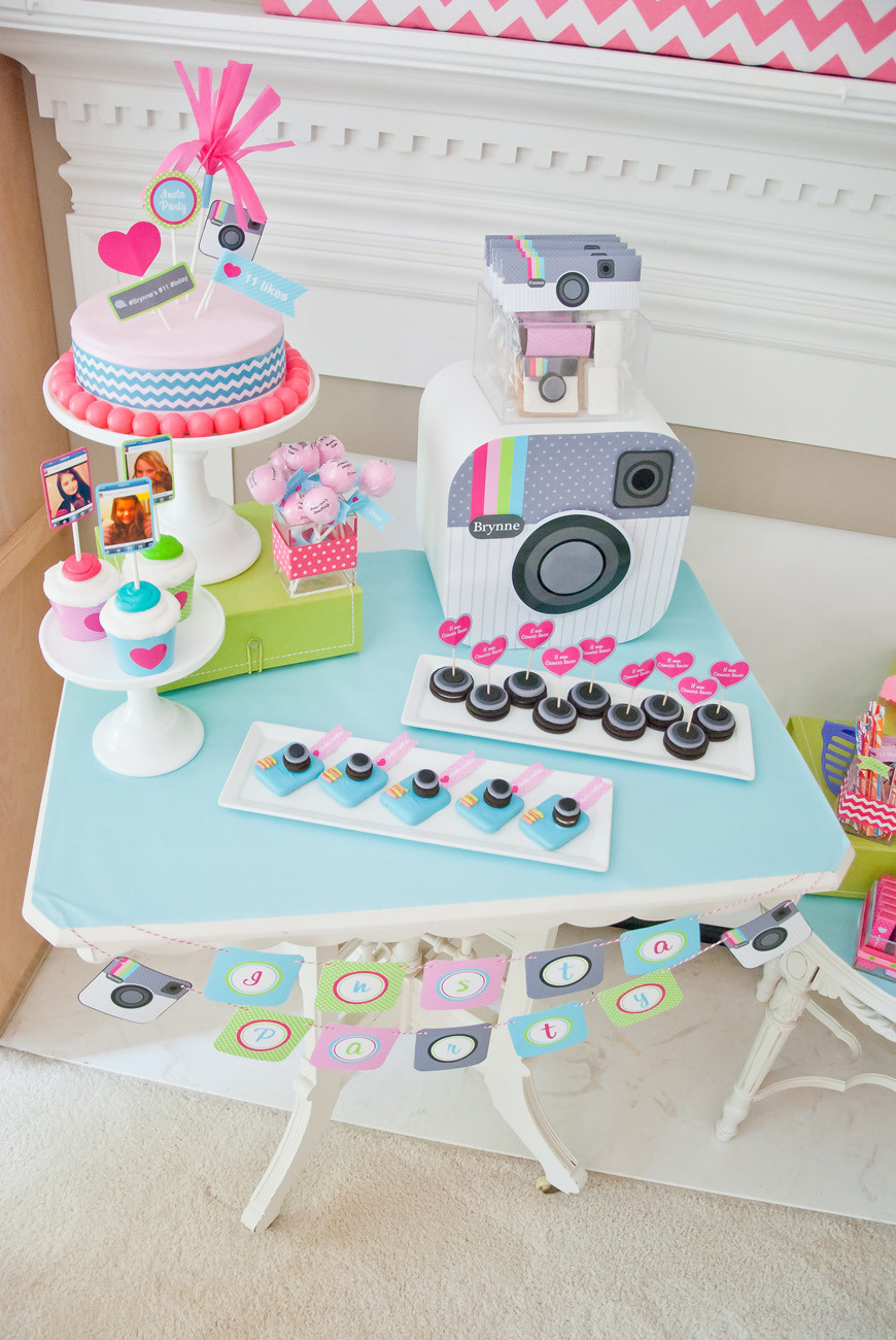 Teen Birthday Gift Ideas
 Instagram Party Ideas for Teens and Tweens Anders Ruff