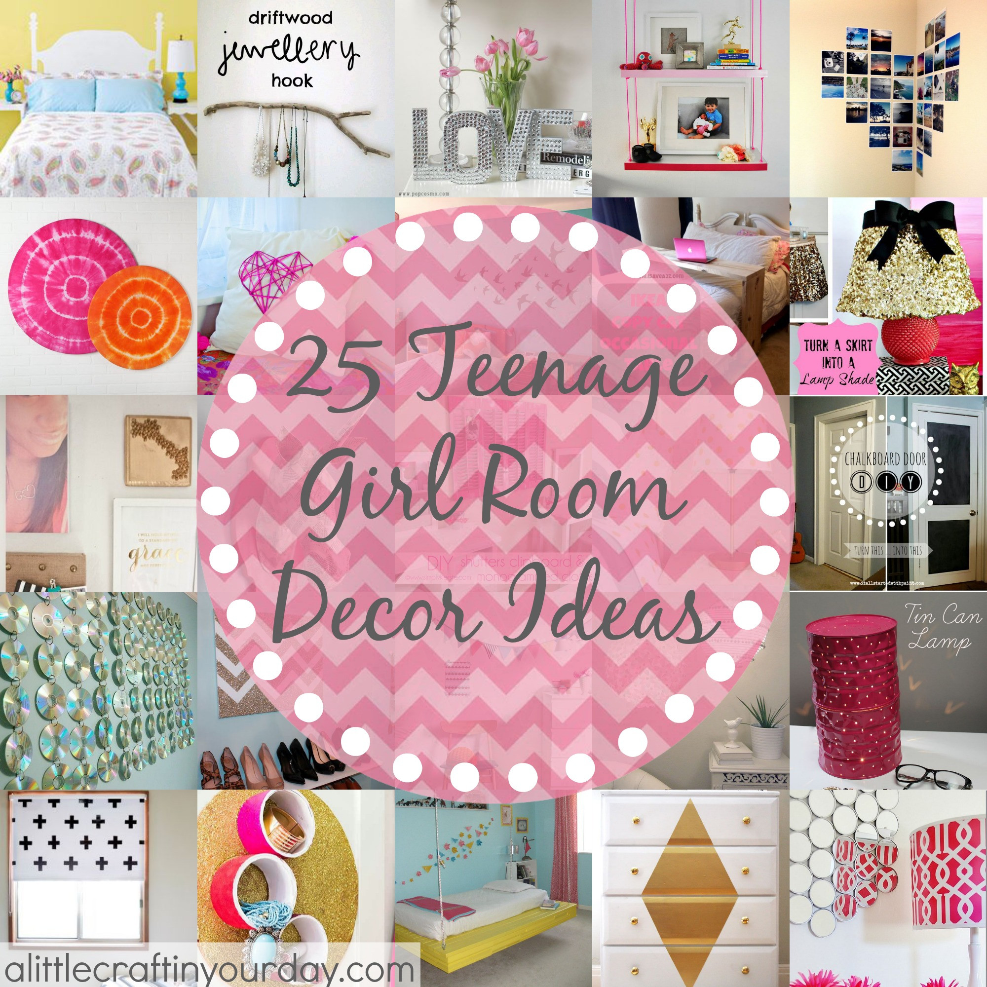 Teen Room Decor DIY
 25 More Teenage Girl Room Decor Ideas A Little Craft In