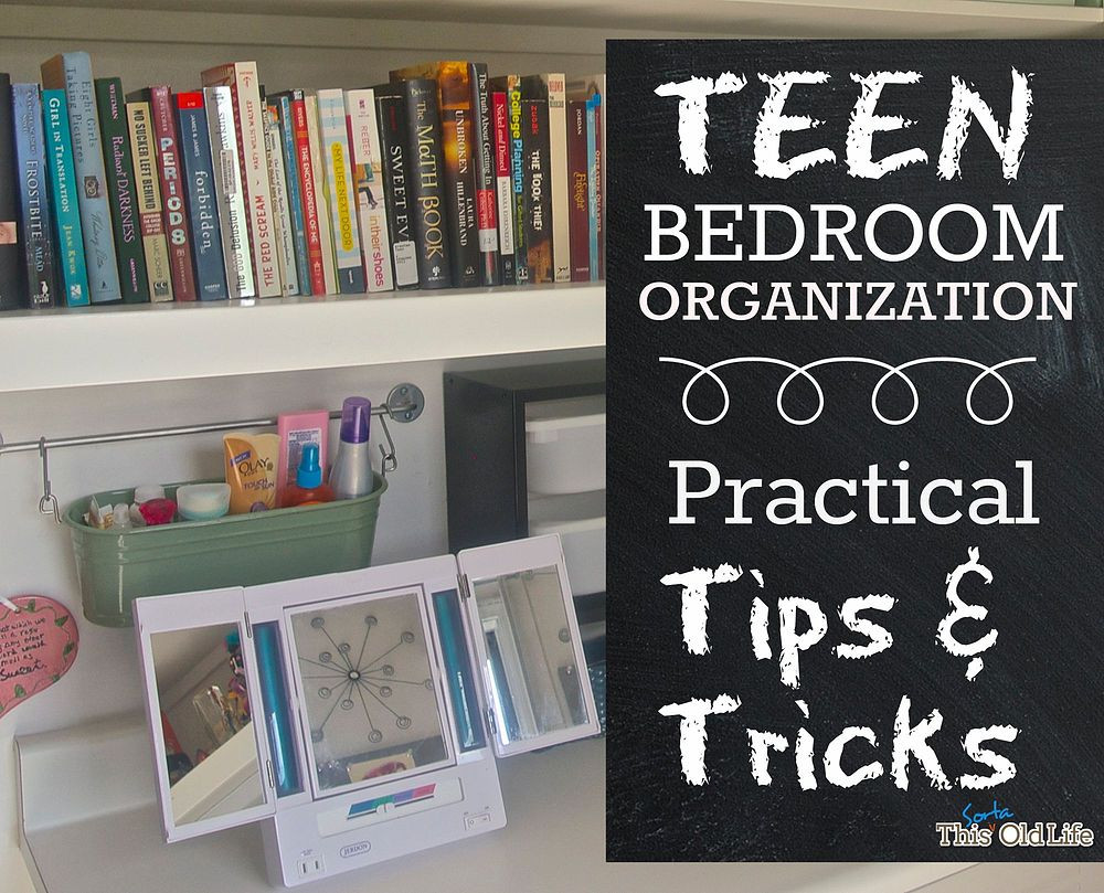 Teenage Bedroom Storage Ideas
 Teen Bedroom Organization Makeover