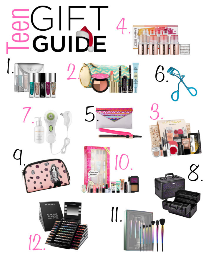 Teenage Gift Ideas For Girls
 12 Teenage Girl Gifts for Christmas Beauty & Makeup Edition