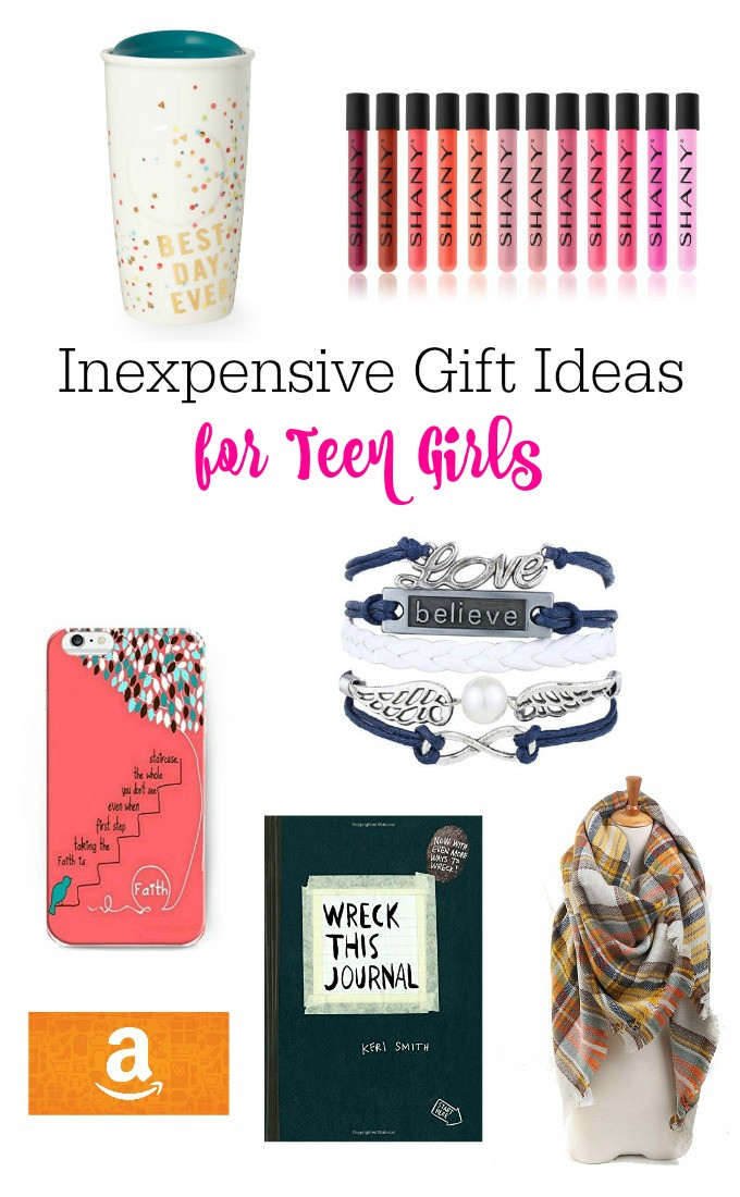 Teenage Gift Ideas For Girls
 Inexpensive Gift Ideas For Teen Girls