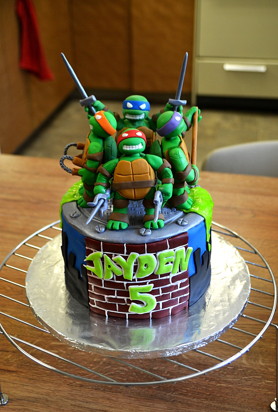 Teenage Mutant Ninja Turtles Birthday Cake
 Tmnt Cake CakeCentral