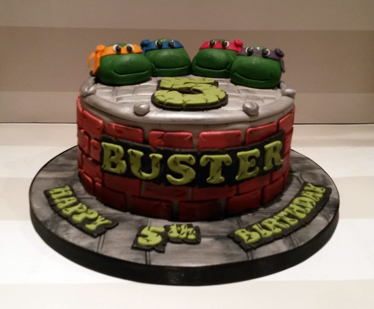 Teenage Mutant Ninja Turtles Birthday Cake
 teenage mutant ninja turtles tmnt birthday cake 1