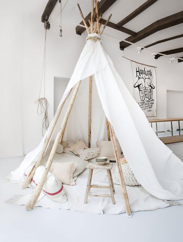 Teepee Kids Room
 Creative Kids Rooms Bedrooms and Playrooms Ideas