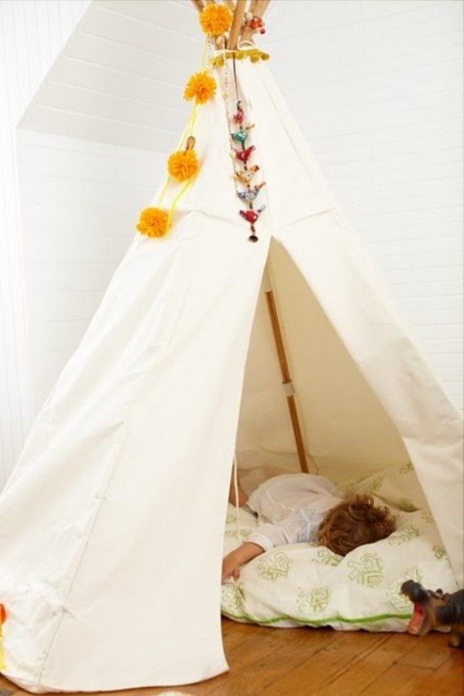 Teepee Kids Room
 20 Cool Teepee Design Ideas For A Kids Room