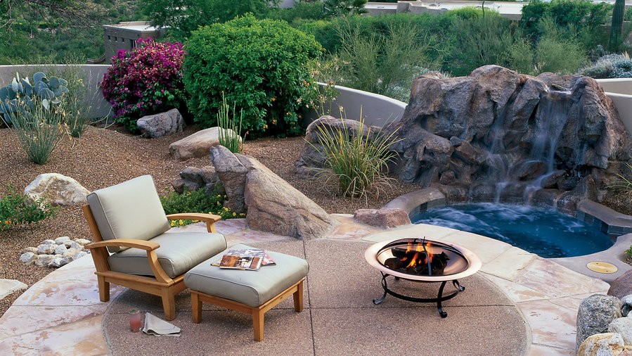 Terrace Landscape Desert
 40 Ideas for Patios Sunset Magazine