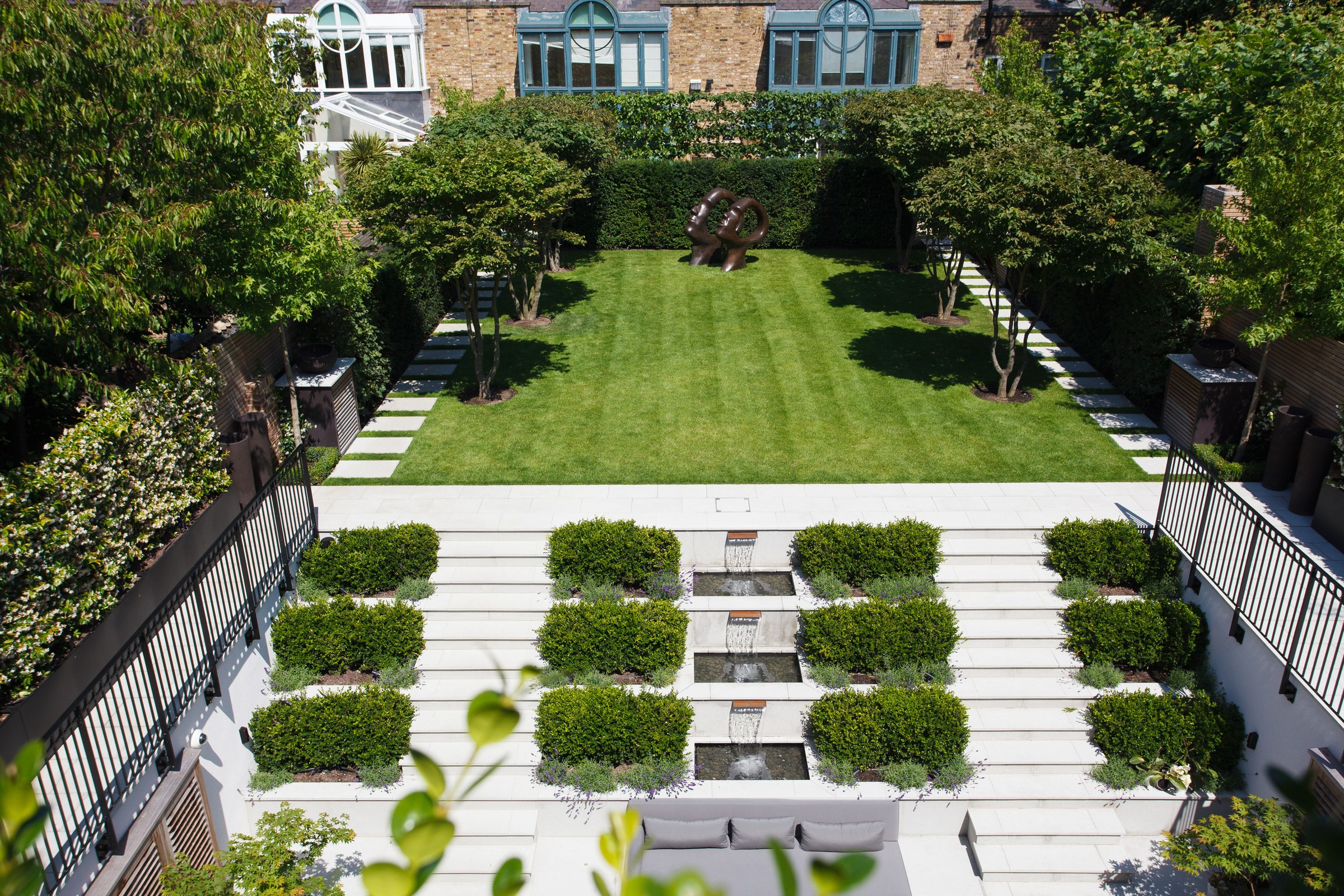 Terrace Landscape Design
 Hamilton Terrace II London NW8 Randle Siddeley