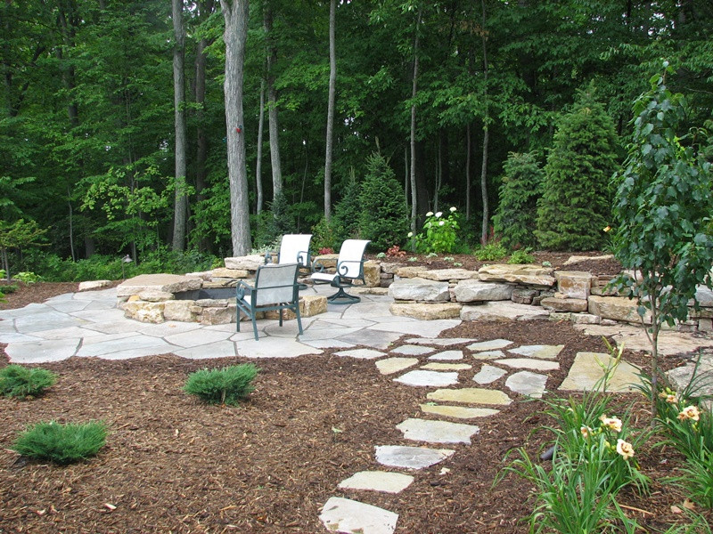 Terrace Landscape Fire Pit
 Fire Pit Portfolio