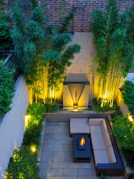 Terrace Landscape Lighting
 Garden lighting design