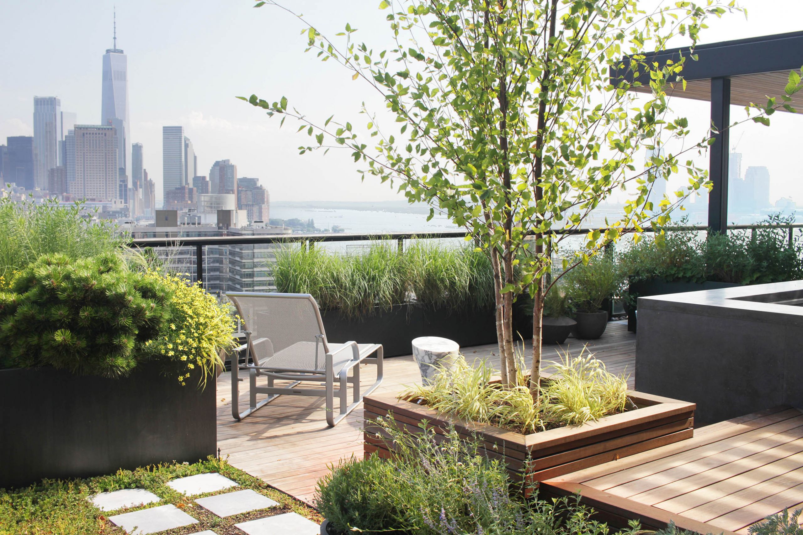 Terrace Landscape Residential
 Private Rooftop Terrace Dirtworks Landscape Architecture PC