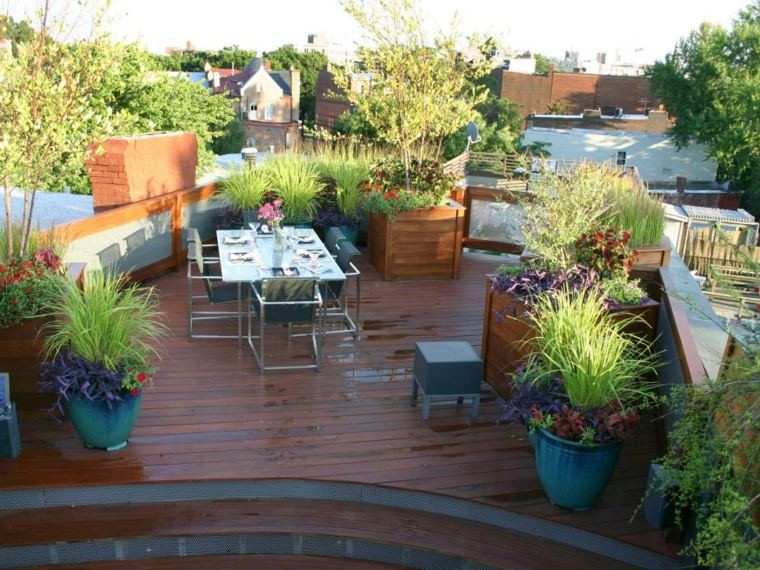 Terrace Landscape Simple
 21 Beautiful Terrace Garden You should Look for