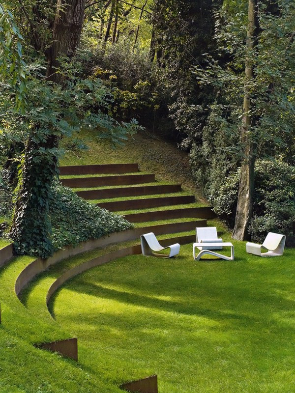 Terrace Landscape Steps
 Landscape Ideas Grade Changes Terraces and Steps