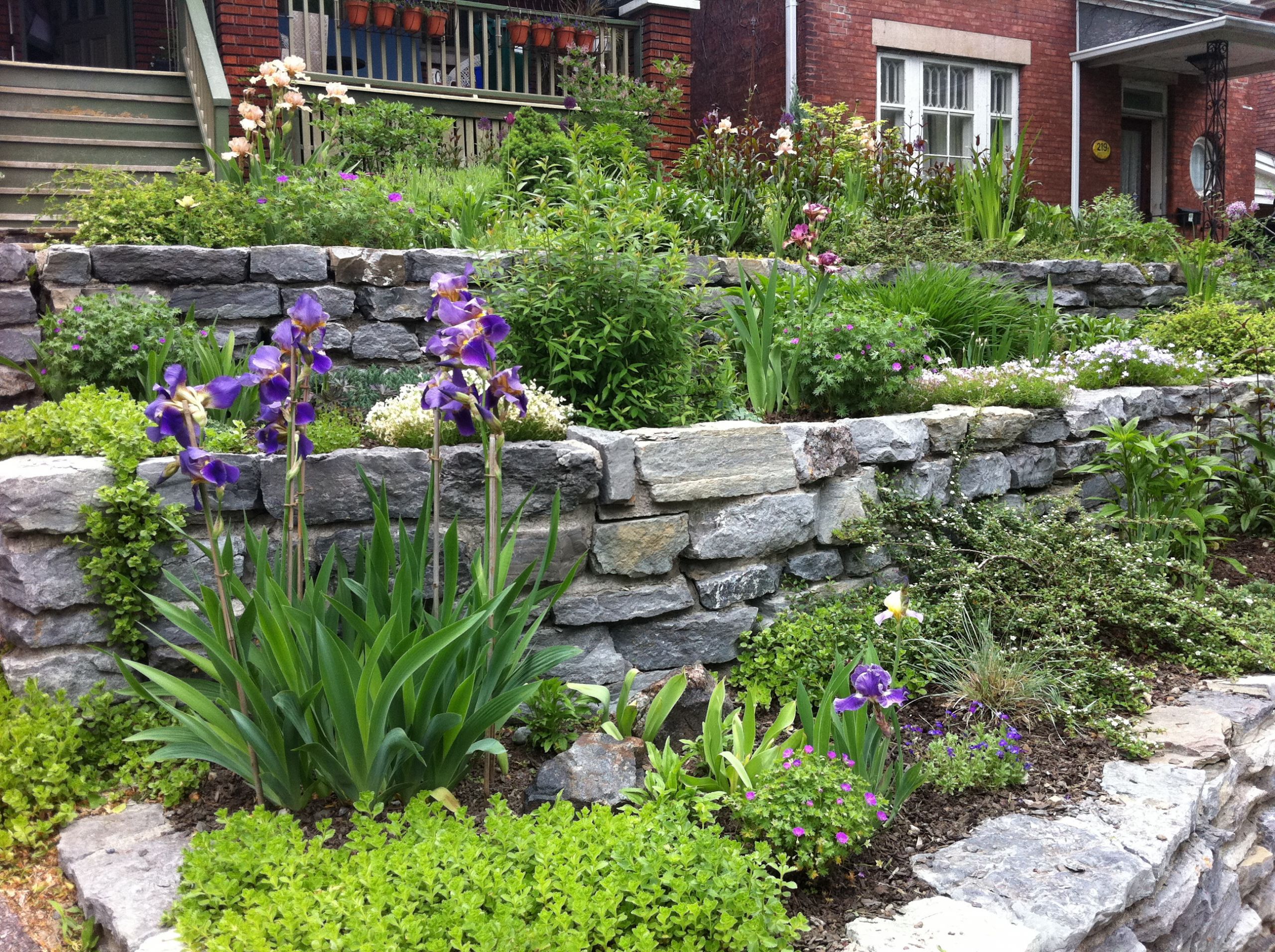 Terrace Landscape Stone
 Terraced garden renovation