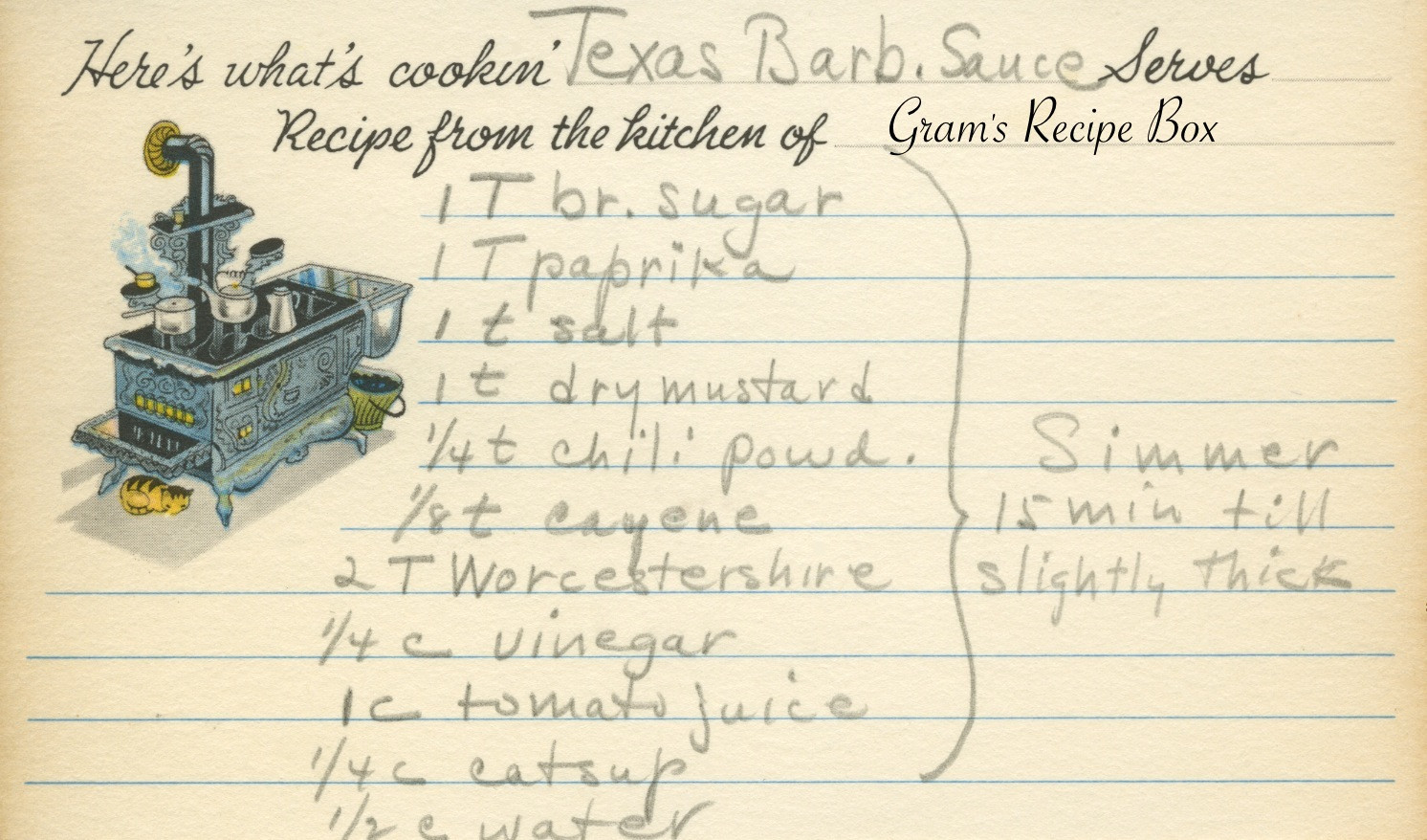 Texas Bbq Sauce Recipe
 Texas Barbecue Sauce