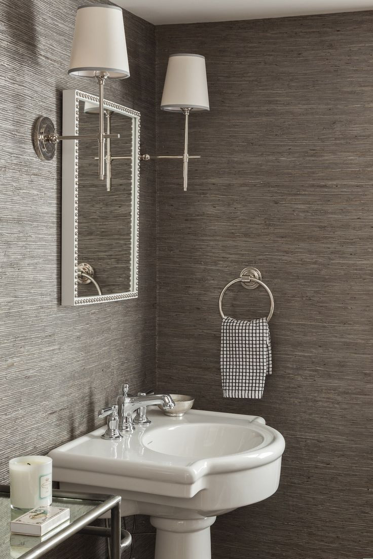 Textured Bathroom Wallpaper
 444 best Bathrooms images on Pinterest