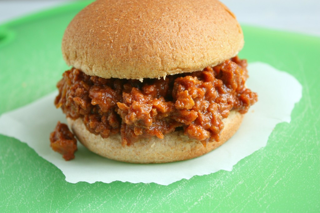 Textured Vegetable Protein Sloppy Joes
 Healthy Slow Cooker Sloppy Joes Vegan