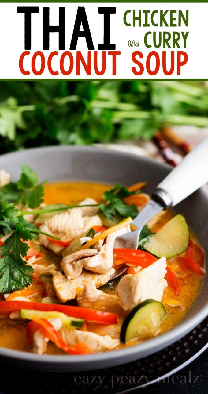 Thai Chicken Coconut Curry Soup
 Thai Chicken Curry Coconut Soup 10 Soups to Warm You