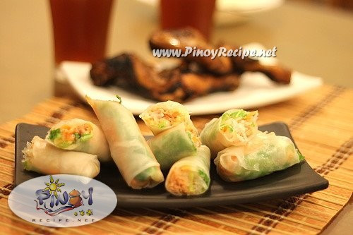 Thai Fresh Spring Rolls Recipes
 Thai Fresh Spring Rolls Recipe Filipino Recipes Portal