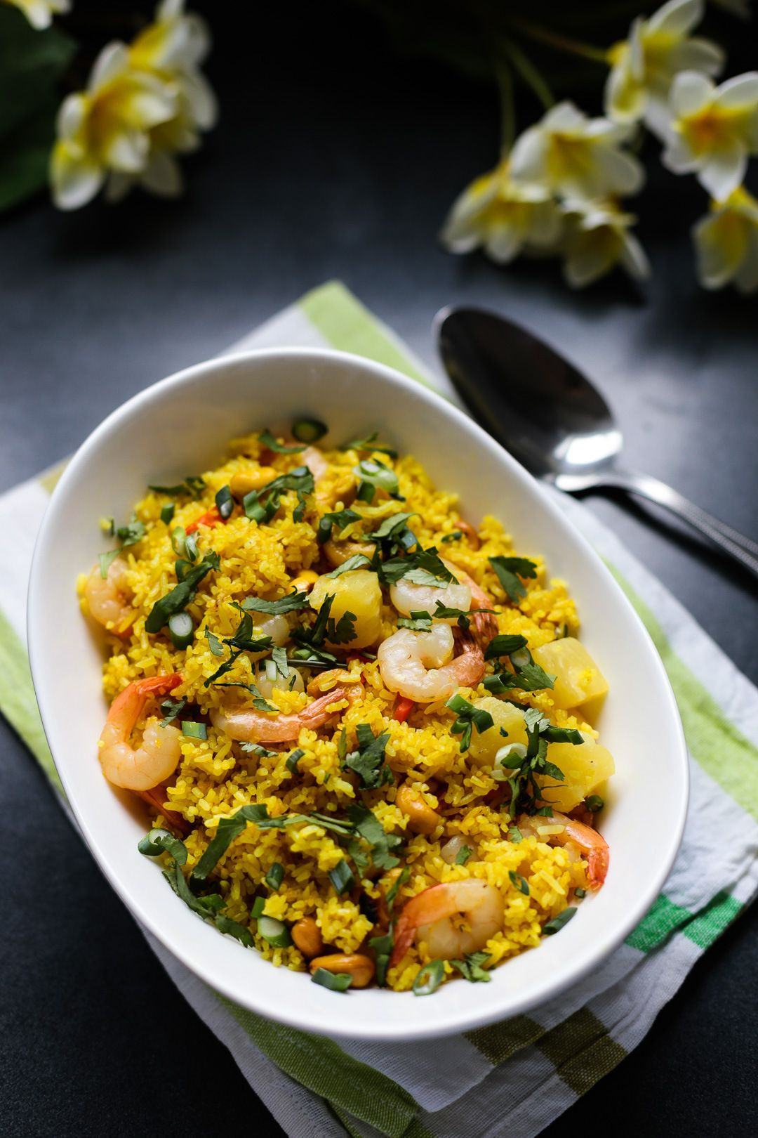 Thai Pineapple Fried Rice With Shrimp
 Pineapple Fried Rice Recipe