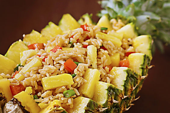 Thai Pineapple Fried Rice With Shrimp
 Tasty Thai Food Recipes Thai pineapple and shrimp fried