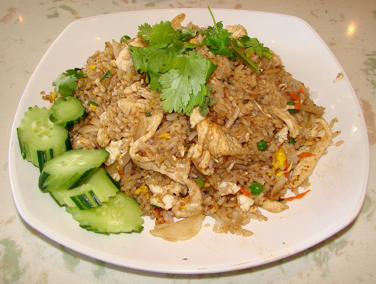 Thai Pork Fried Rice
 First Byte Bangkok Chef on Nimitz – Tasty Island