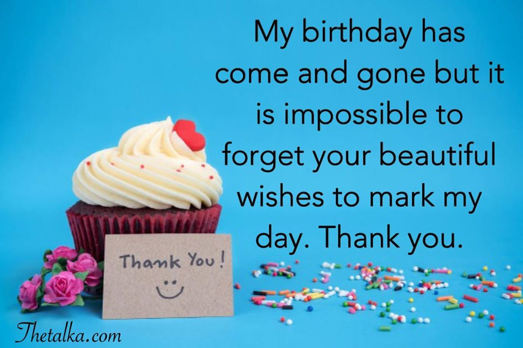 Thank You For All My Birthday Wishes
 Thank You Messages For The Birthday Wishes Emotional Funny