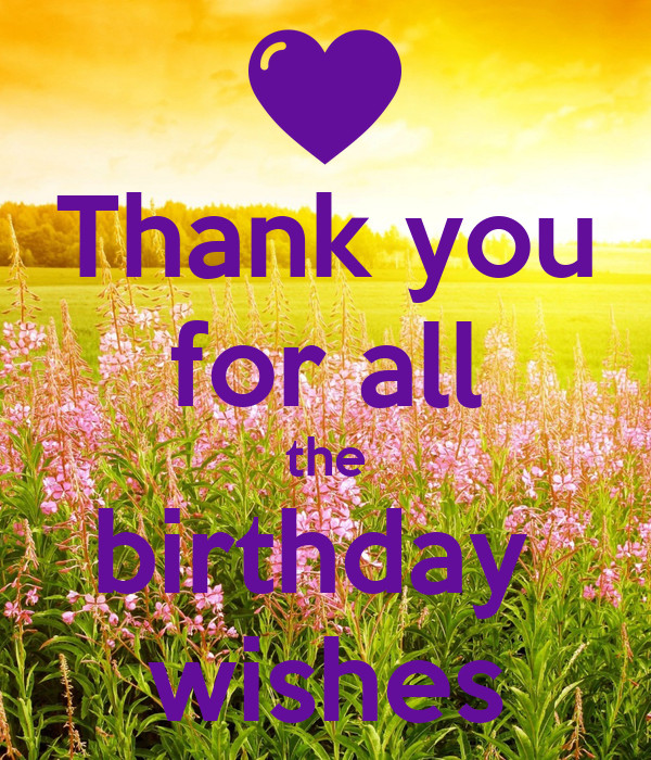 Thank You For All My Birthday Wishes
 Thank you for all the birthday wishes Poster
