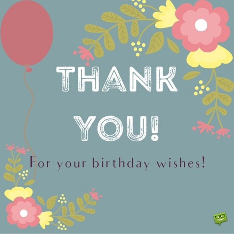 Thank You For Birthday Wishes
 Quotes about Birthday thank you 27 quotes