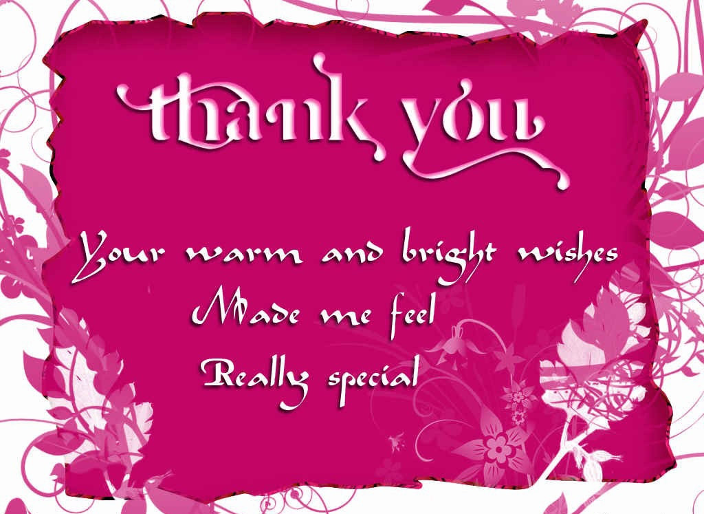 Thank You For Birthday Wishes
 Happy Birthday Thank You Quotes QuotesGram