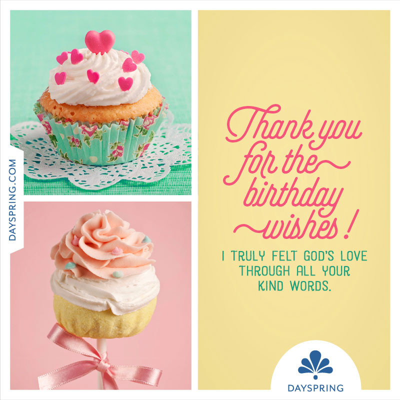 Thank You For Birthday Wishes
 Thank You For The Birthday Wishes Ecards