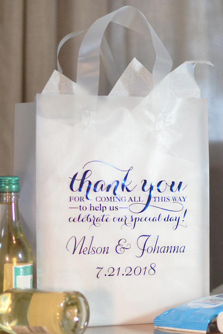 Thank You Gift Bag Ideas
 My Wedding Reception Ideas Blog