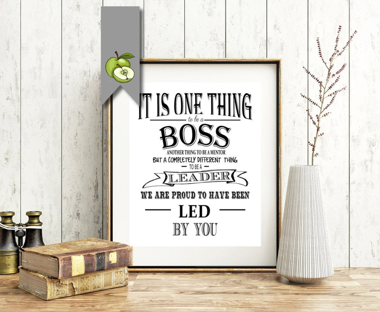 Thank You Gift Ideas For Boss
 Boss appreciation day Boss week boss card boss t thank