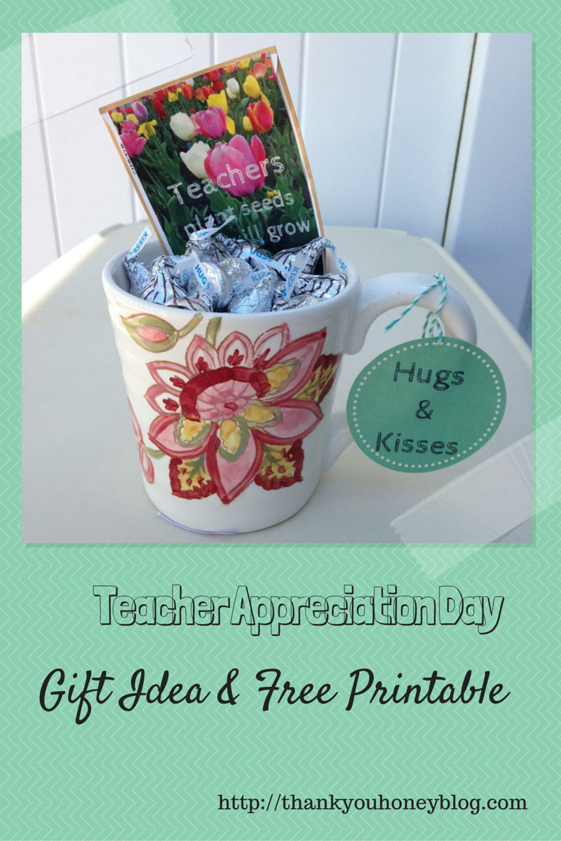 Thank You Gift Ideas For Teachers
 Teacher Appreciation Gift Ideas & Printable Thank You Honey