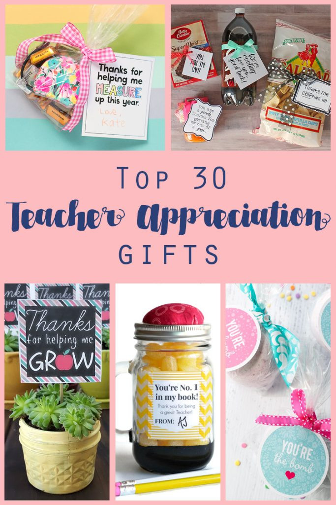 Thank You Gift Ideas For Teachers
 30 Awesome Teacher Appreciation Gifts The Craft Patch