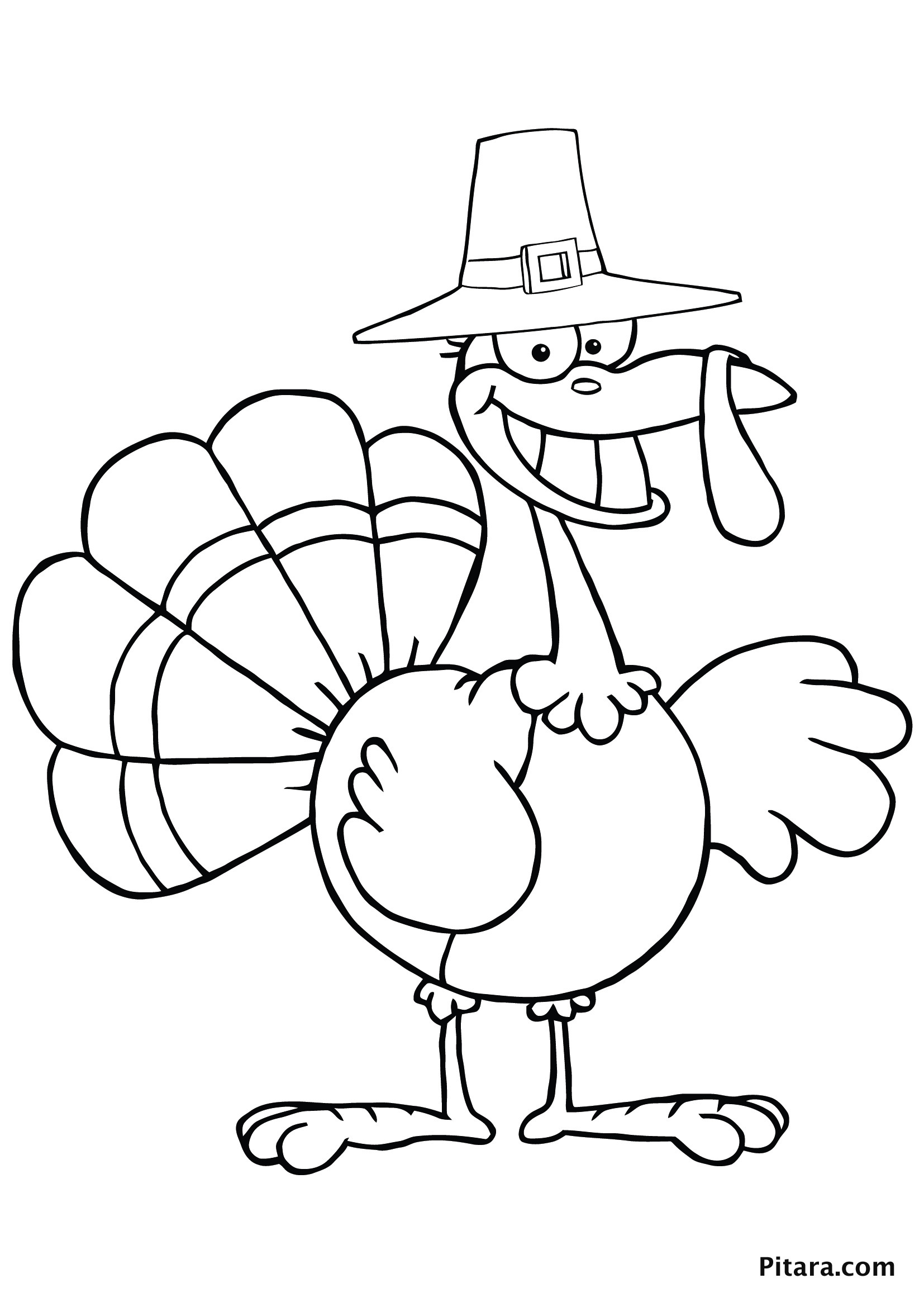 Thanksgiving Coloring Pages For Kids
 Turkey Coloring Pages for Kids