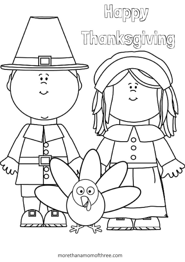Thanksgiving Coloring Pages For Kids
 Free Thanksgiving Coloring Pages Printables For Kids