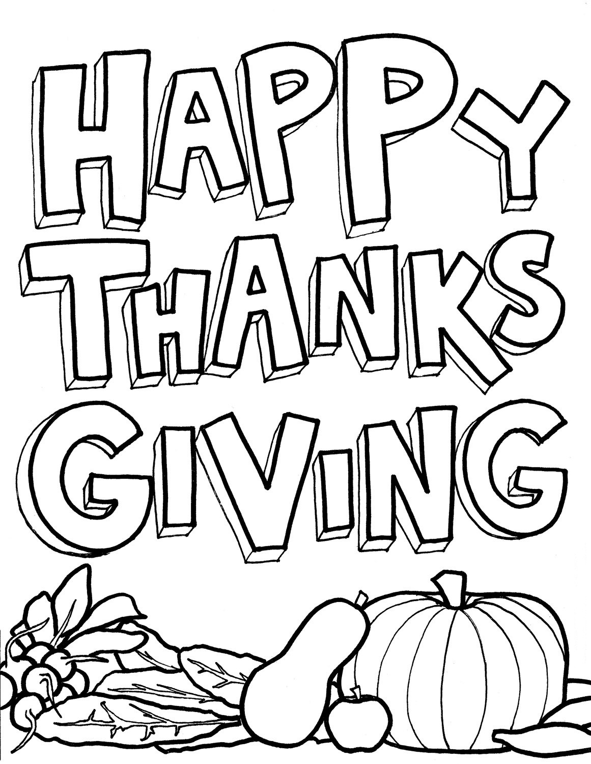 Thanksgiving Coloring Pages For Kids
 Thanksgiving Day Coloring Pages for childrens printable