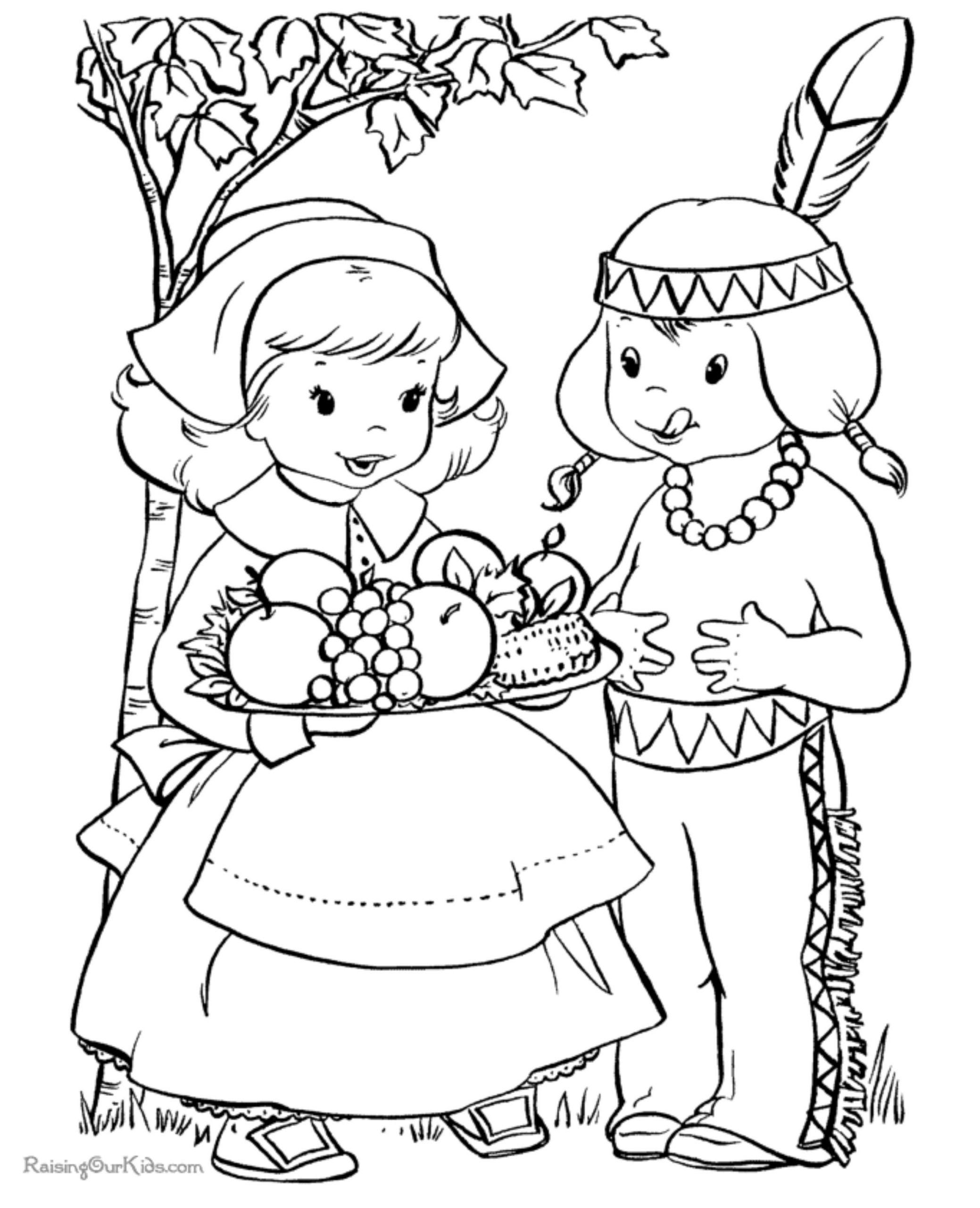 Thanksgiving Coloring Pages For Kids
 Kid’s Coloring Pages Northern News