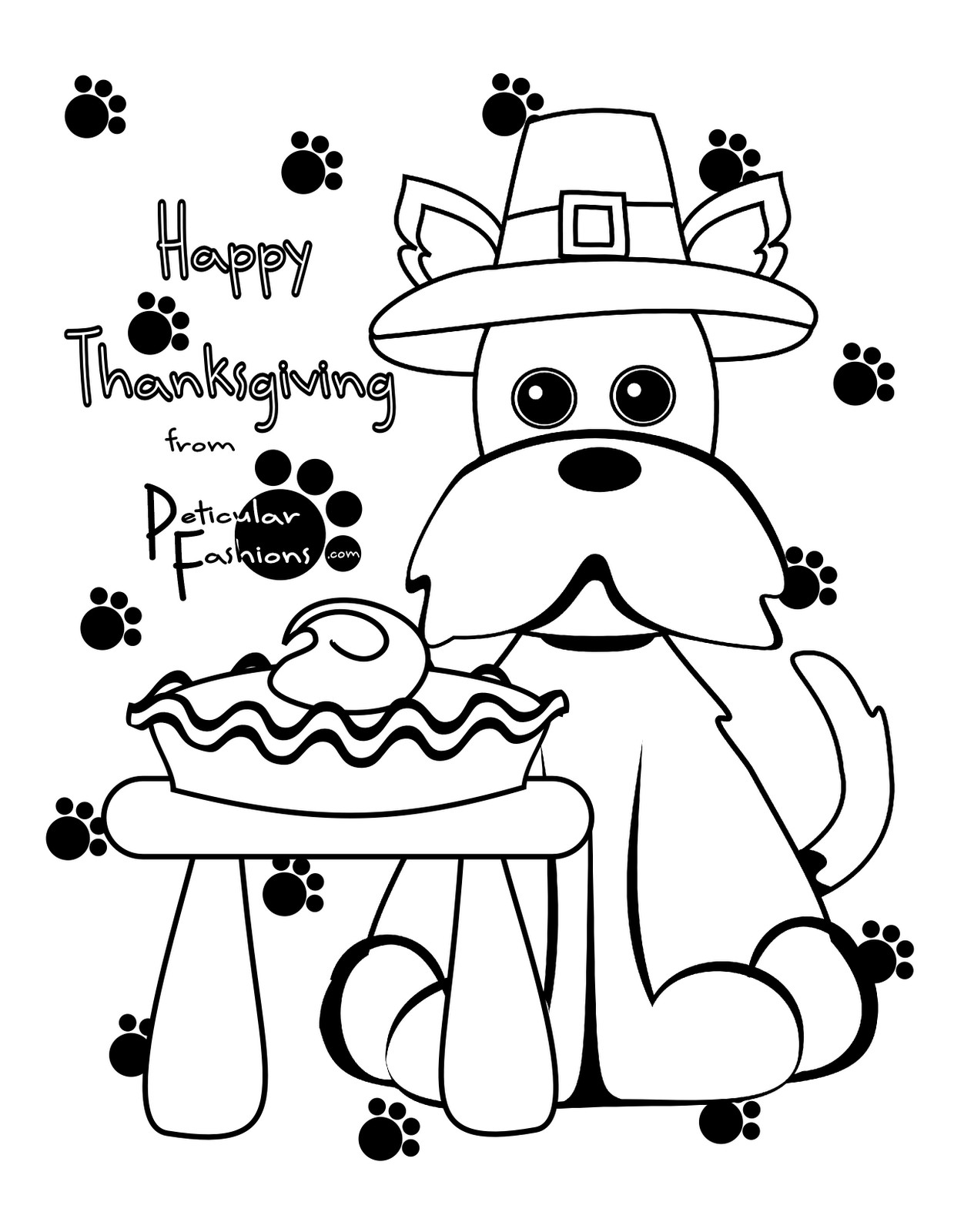 Thanksgiving Coloring Pages For Kids
 ThanksGiving Coloring Pages Free Printable