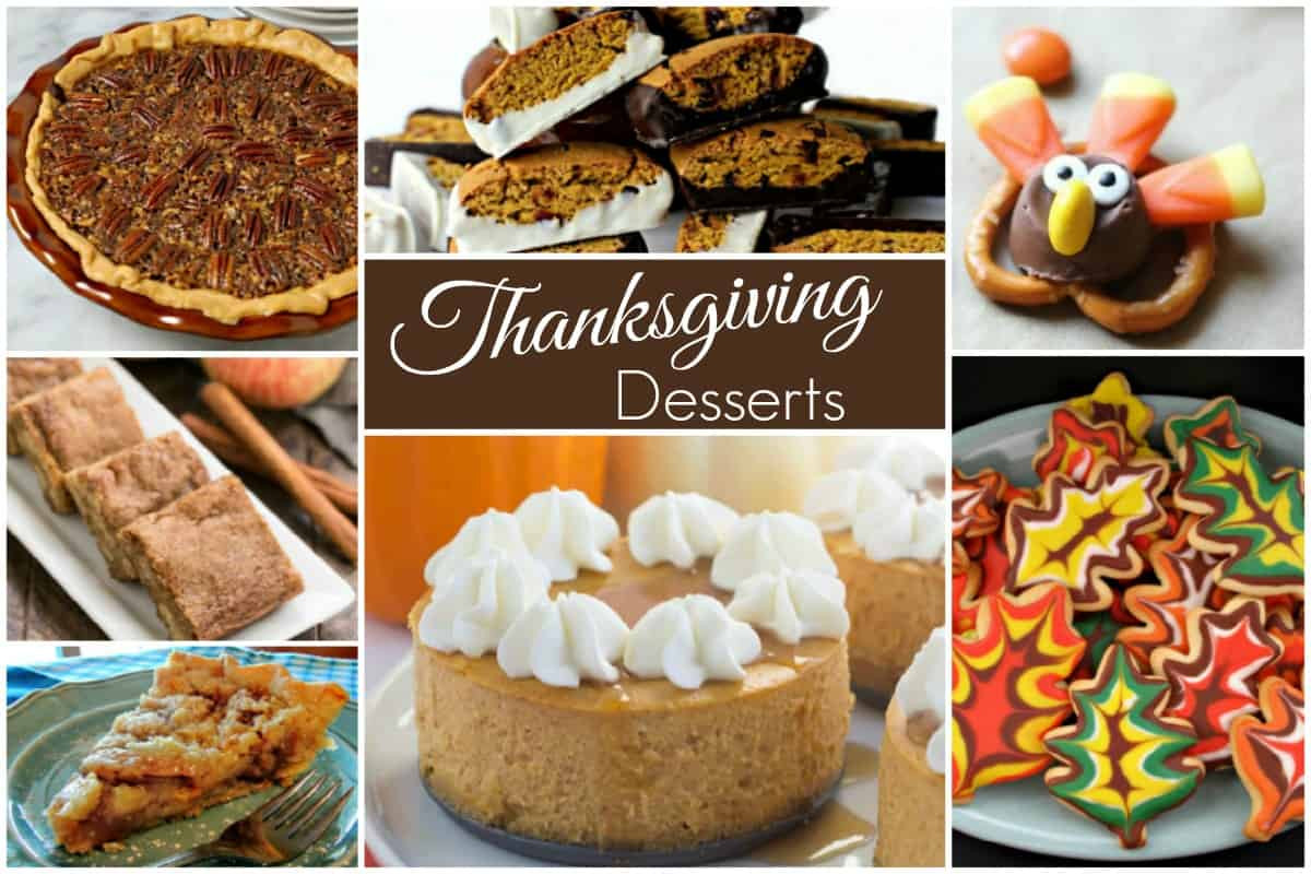 Thanksgiving Day Desserts
 Thanksgiving Desserts and our Delicious Dishes Recipe Party