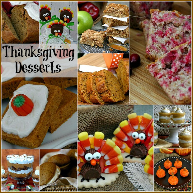 Thanksgiving Day Desserts
 Thanksgiving Countdown Day 10 Desserts Hoosier Homemade