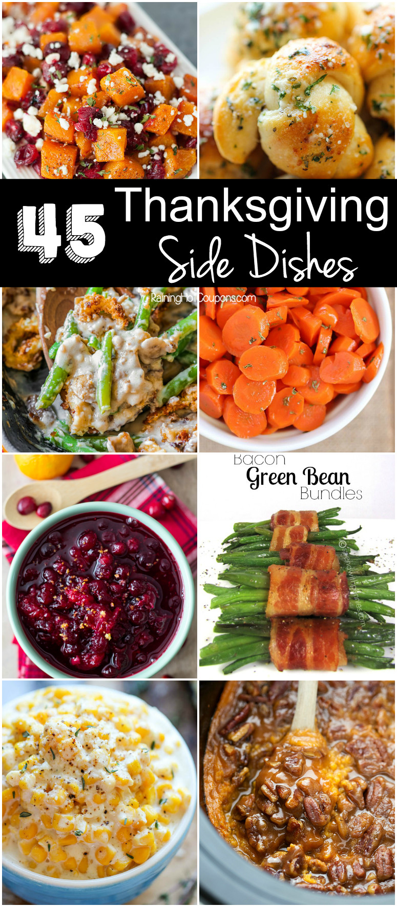 Thanksgiving Dinner Sides
 45 Thanksgiving Side Dishes